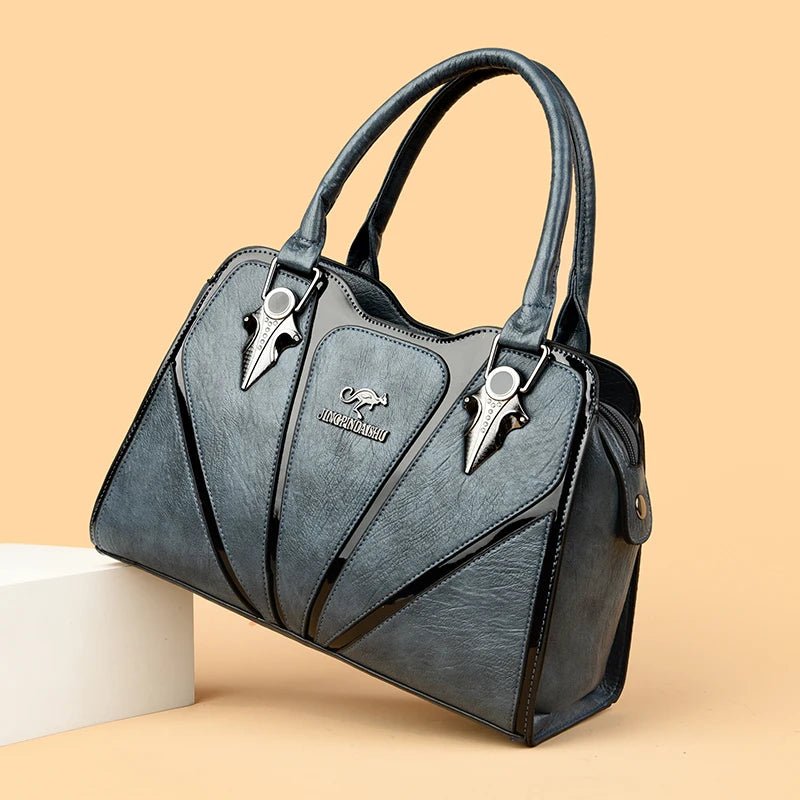 SaneShoppe - Women Bags Luxury Handbags Fashion Totes Ladies Shoulder Bags High Quality PU Leather Casual Totes Top Handle Shoulder Messenger