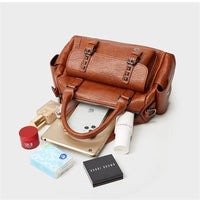 SaneShoppe - Women Faux Leather Handbags Female PU Crossbody Shoulder Bags Fashion Tote Bag Gift For Girls Mom Bolsas Femininas Sac A Main