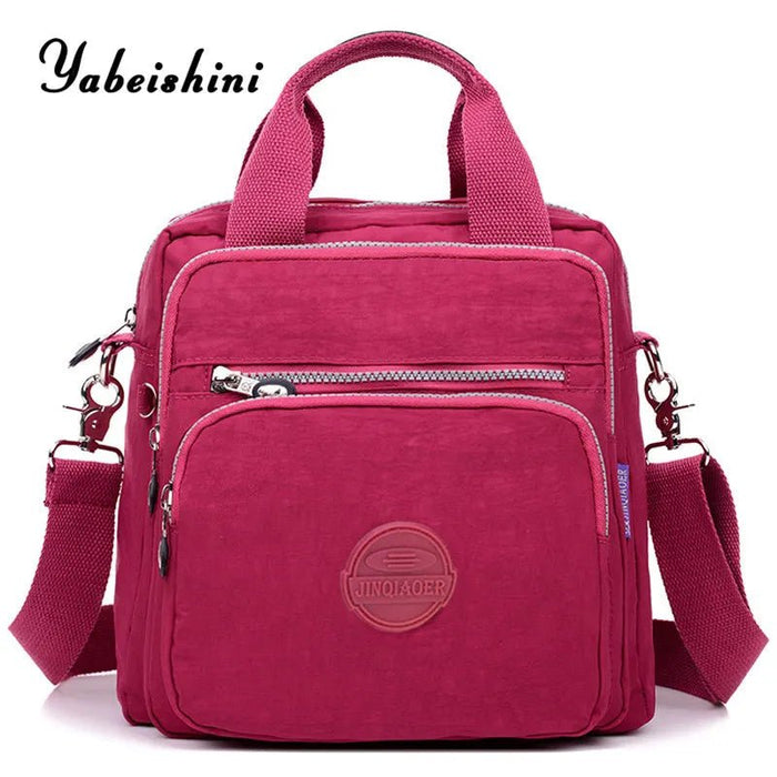 SaneShoppe - Women Messenger Bags Clutch Female Handbags Three Zipper Main Bag Woman Famous Brands Designer Shoulder Crossbody Bag Sac A Main