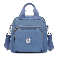 SaneShoppe - Women Messenger Bags Light Travel Handbag Waterproof Nylon Double Shoulder Bags Casual Quality Crossbody bag Lady Flap Tote