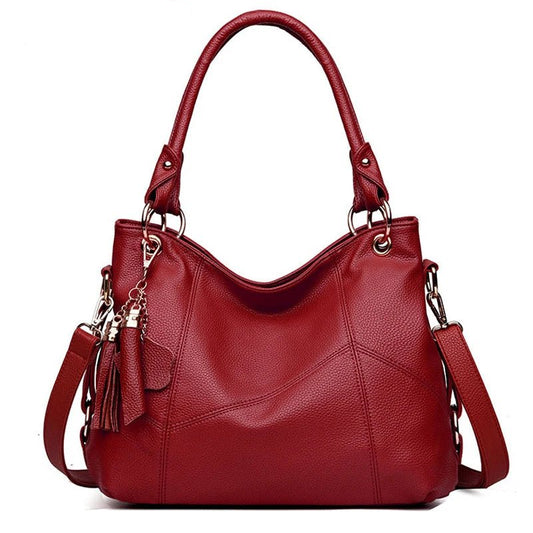 SaneShoppe-Designer Genuine Leather Women's Handbags Crossbody Tote Shoulder Bags