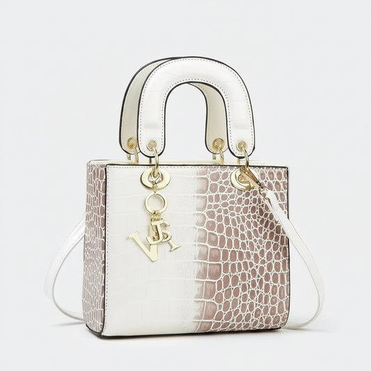 SaneShoppe-Bright Leather Shoulder Bag for Women - Luxury Designer Crossbody Messenger Handbag