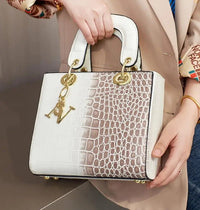 SaneShoppe - Women Shoulder Bag Luxury Designer Handbags For Women Bright Leather Messenger Crossbody Bags Top - handle Bags Trend Women's Bag