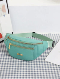 SaneShoppe - Women Sports Waist Bag Multi - Layer Fanny Pack Phone Essentials during Outdoor Activities Crossbody Purse Sports Chest Bag