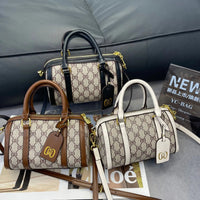 SaneShoppe - Women's 2025 Trendy Boston Bag Luxury Pillow Design Top Handle Tote Shoulder Crossbody Purse Structured Handbag