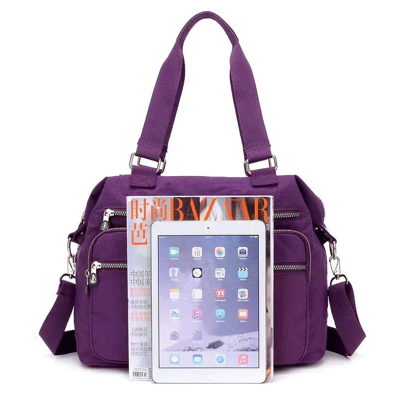 SaneShoppe - Women's Fashion Top - Handle Bag for Women Big Handbag Nylon Crossbody Bags Waterproof Shoulder bag purses and handbags bolsos sac