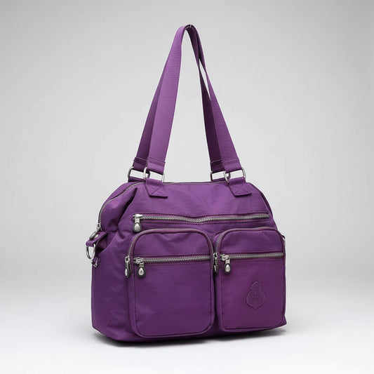 SaneShoppe-Waterproof Nylon Shoulder Bag for Women Big Handbag Crossbody Purses