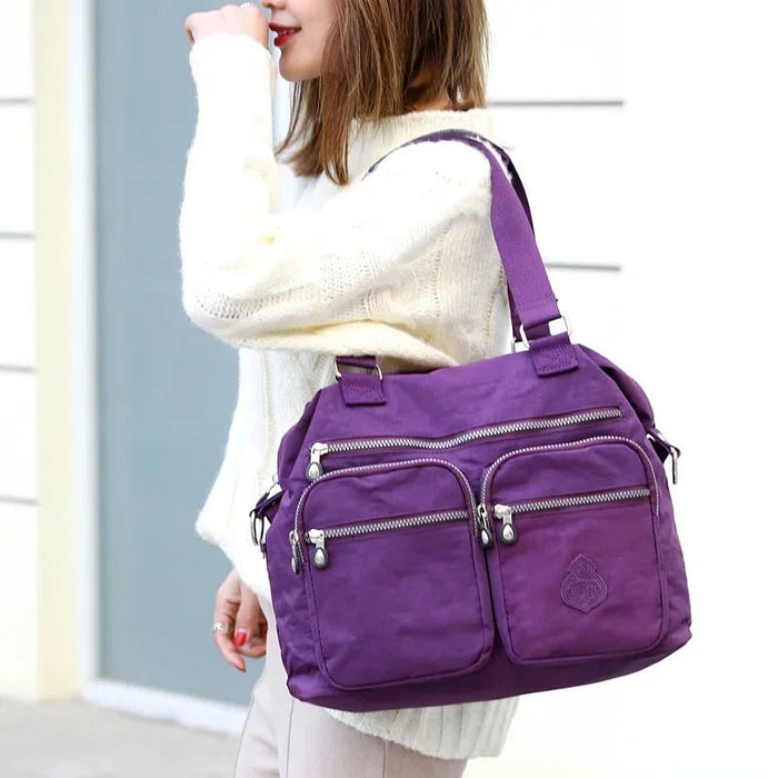 SaneShoppe - Women's Fashion Top - Handle Bag for Women Big Handbag Nylon Crossbody Bags Waterproof Shoulder bag purses and handbags bolsos sac