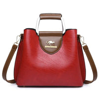 SaneShoppe-Vintage Women's Fashion Tote Bag with Multiple Pockets