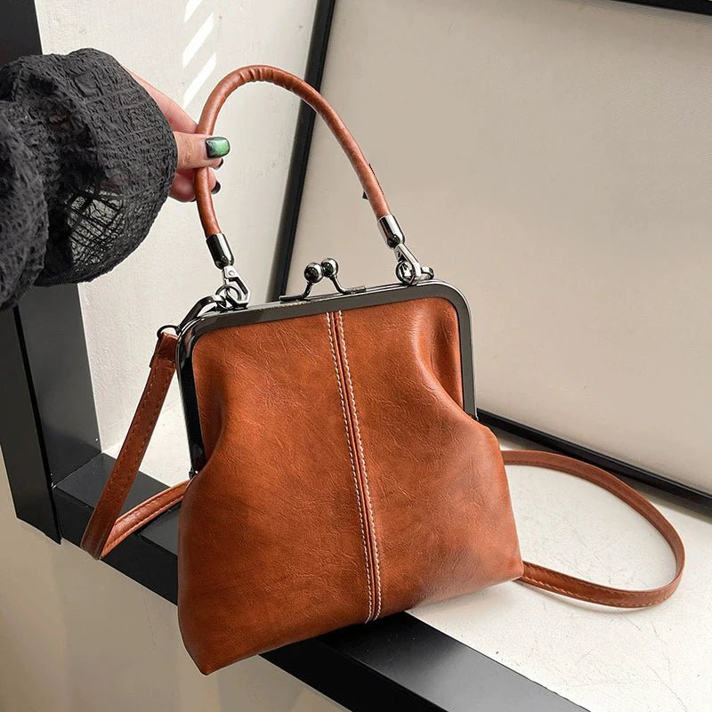 SaneShoppe - Women's Handbag Crossbody Shoulder Bags Evening Party Totes Makeup Wallet New Fashion Vintage Soft Leather Cosmetic Bag Purse