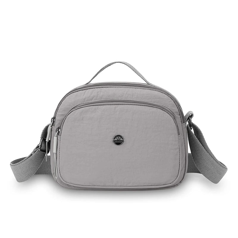 SaneShoppe - Women's Messenger Bag Large Capacity Crossbody Shoulder Bag Durable Waterproof Handbag for Work Travel School Black