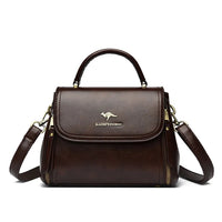 SaneShoppe - Women's Soft Leather Top - Handle Bags Luxury Design Shoulder Messenger Bags High Quality Handbags and Purses Commuting Sac a Main