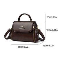 SaneShoppe - Women's Soft Leather Top - Handle Bags Luxury Design Shoulder Messenger Bags High Quality Handbags and Purses Commuting Sac a Main
