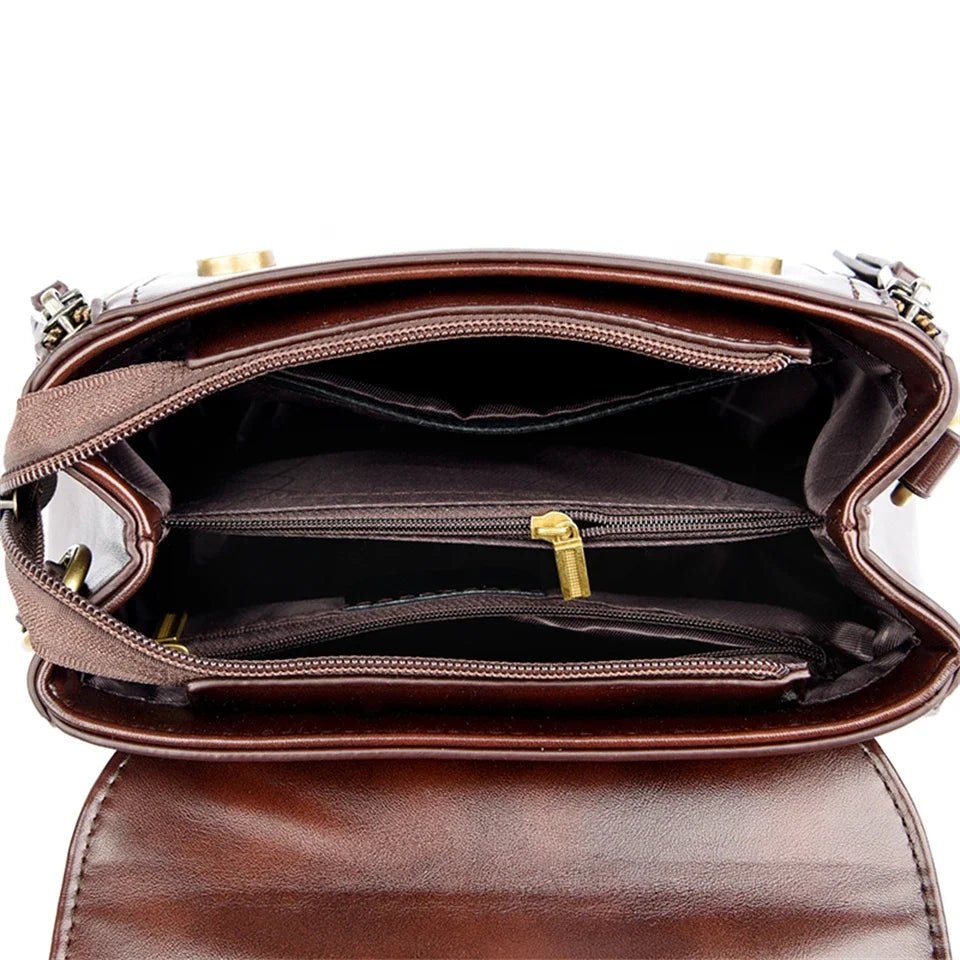 SaneShoppe - Women's Soft Leather Top - Handle Bags Luxury Design Shoulder Messenger Bags High Quality Handbags and Purses Commuting Sac a Main