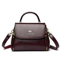 SaneShoppe - Women's Soft Leather Top - Handle Bags Luxury Design Shoulder Messenger Bags High Quality Handbags and Purses Commuting Sac a Main