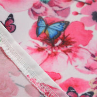 SaneShoppe - Women's Vintage Cocktail Long Dresses Retro Floral Print Sleeveless Swing Party Dresses For Women Tea Party Dresses For Women