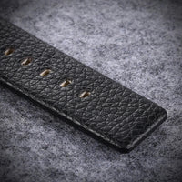 SaneShoppe-Cagarny Men's Leather Strap Dual Time Watch, Waterproof Quartz with Date - Luxury Gift