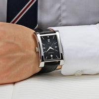 SaneShoppe-Wwoor Men's Waterproof Business Watch Leather Wristwatches