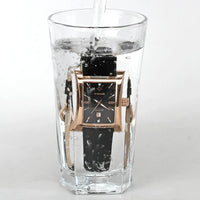 SaneShoppe-Wwoor Men's Waterproof Business Watch Leather Wristwatches