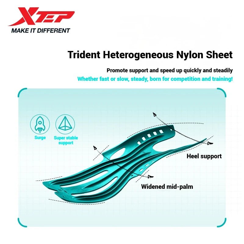 SaneShoppe - Xtep One Piece Model 3.0 Men Running Shoes 2025 Spring Comfortable Stability Cushion Rebound Racing Soft Sneakers 875219110030