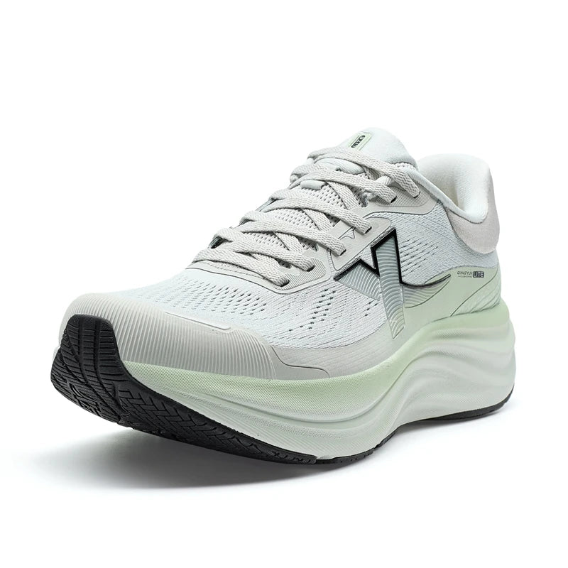 SaneShoppe - Xtep QINGYUN LITE Men's Professional Running Shoes 2025 Spring Wear - Resistant Cushioning Lightweight Sneakers 975219110056