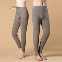 SaneShoppe - Cozy Cashmere Thermal Pants for Men & Women - Slim Fit Knitted Bottoms