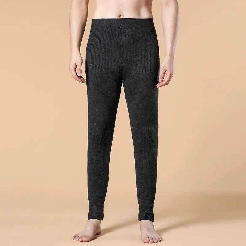 SaneShoppe Cozy Cashmere Thermal Pants for Men & Women - Slim Fit Knitted Bottoms