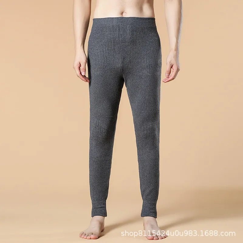 SaneShoppe - Cozy Cashmere Thermal Pants for Men & Women - Slim Fit Knitted Bottoms