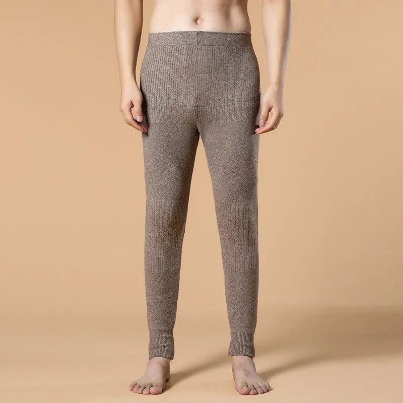 SaneShoppe - Cozy Cashmere Thermal Pants for Men & Women - Slim Fit Knitted Bottoms