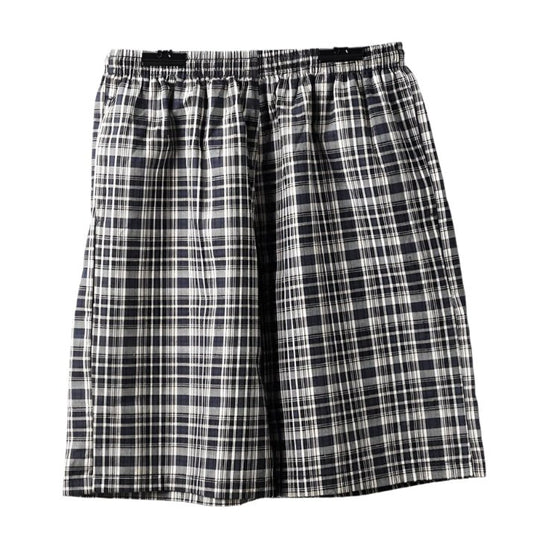 SaneShoppe - 100% Cotton Men's Plaid Boxer Shorts - Comfortable, Loose Fit Sleepwear.
