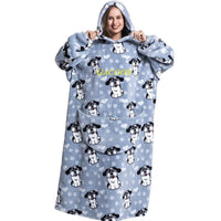 SaneShoppe - Cozy Oversized Hoodie Blanket with Sleeves - Stay Warm in Style!