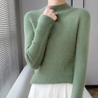 SaneShoppe-Luxury Merino Wool Striped Sweater: Autumn/Winter Collection