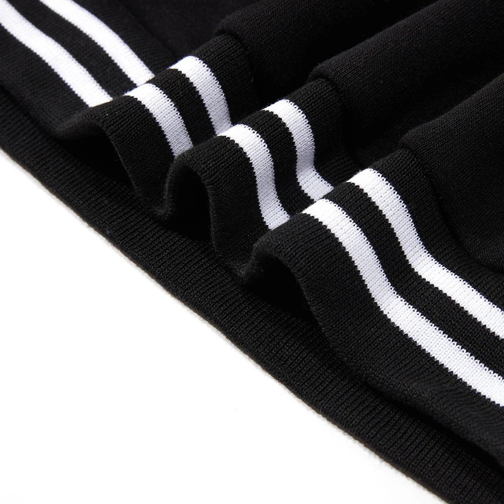 SaneShoppe - Black White Jacket Coats 5XL Loose Oversized Clothes Casual Men Women Baseball Clothes Couple Street Coat Warm Fleece Jackets