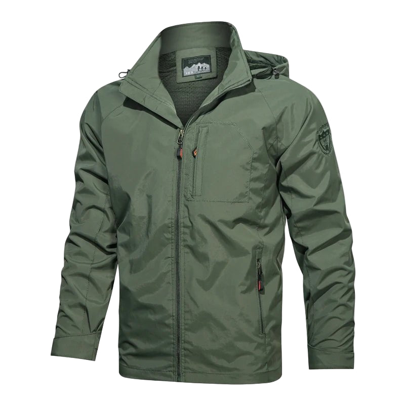 SaneShoppe-Men's Outdoor Waterproof Windbreaker Jacket