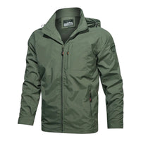 SaneShoppe-Men's Outdoor Waterproof Windbreaker Jacket