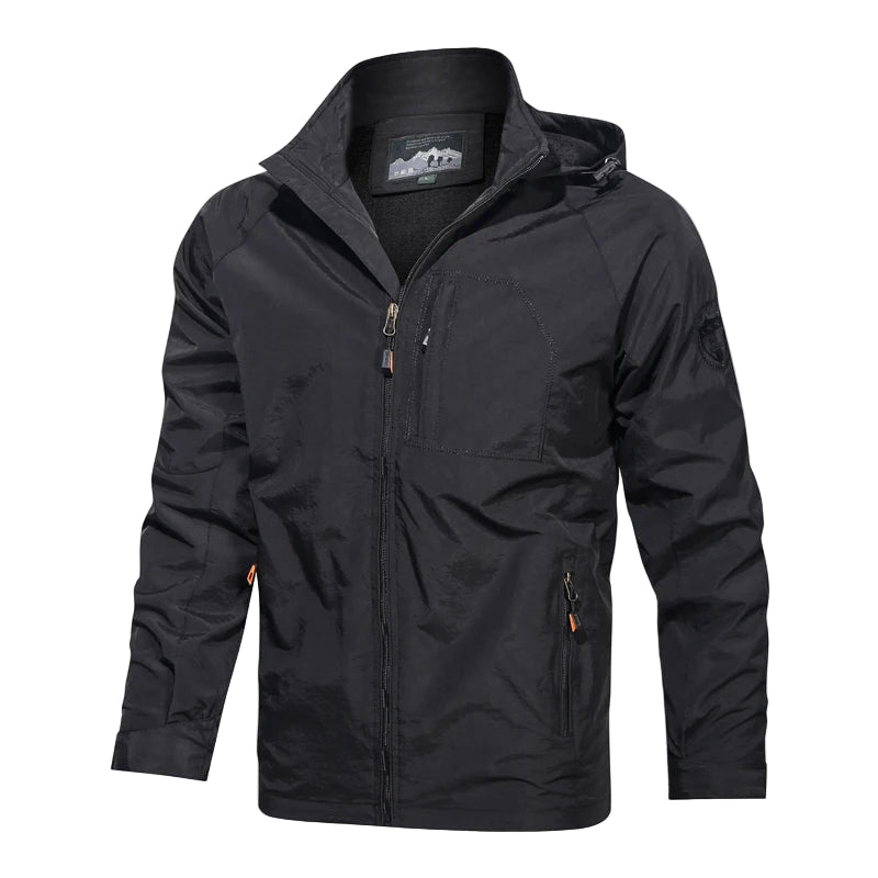SaneShoppe-Men's Outdoor Waterproof Windbreaker Jacket