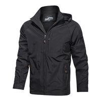 SaneShoppe-Men's Outdoor Waterproof Windbreaker Jacket