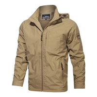 SaneShoppe-Men's Outdoor Waterproof Windbreaker Jacket