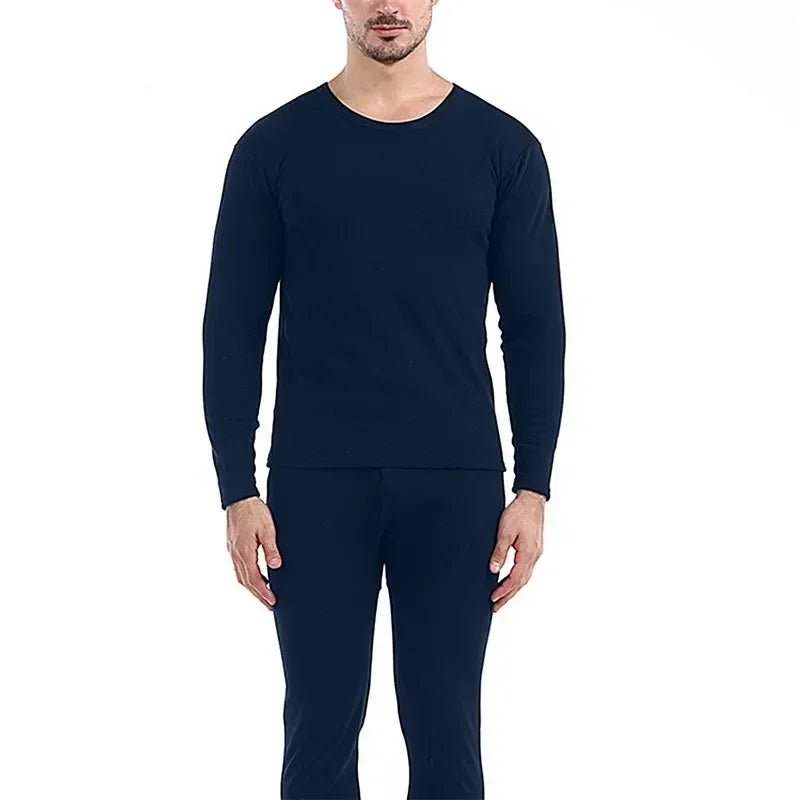 Thermal14:1254#Navy Blue - O Neck;5:361385