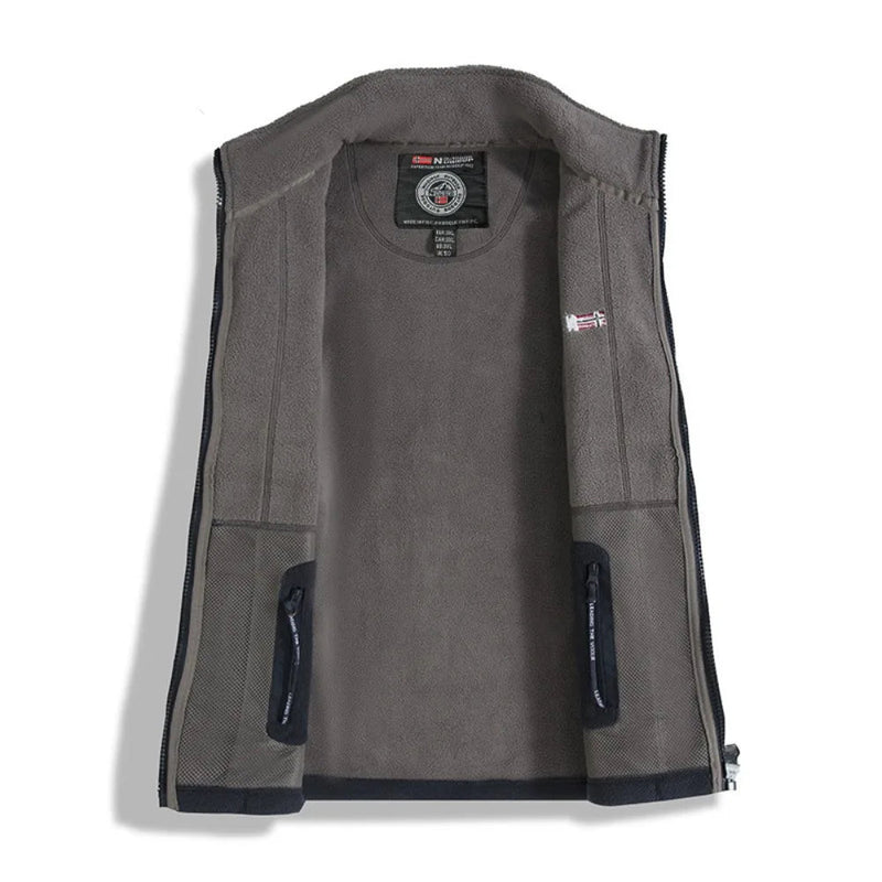 SaneShoppe - Men Winter Jacket New Arrival Polar Fleece Outwear Thick Fleece Lined Outdoor Man Autumn Jacket Coat