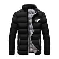 SaneShoppe-Waterproof Men's Zippered Windbreaker Jacket for Autumn & Winter