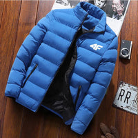 SaneShoppe-Waterproof Men's Zippered Windbreaker Jacket for Autumn & Winter