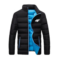 SaneShoppe-Waterproof Men's Zippered Windbreaker Jacket for Autumn & Winter