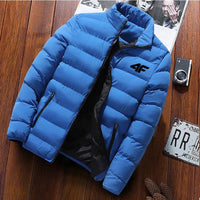 SaneShoppe-Waterproof Men's Zippered Windbreaker Jacket for Autumn & Winter