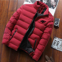 SaneShoppe-Waterproof Men's Zippered Windbreaker Jacket for Autumn & Winter