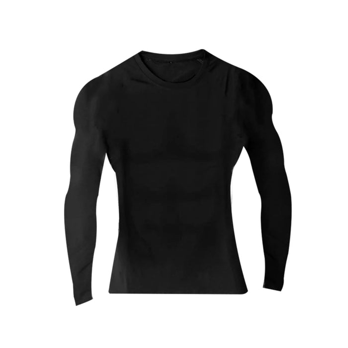 SaneShoppe - Men‘s Compression Shirts Quick Dry Stretch Shirts Sport Fitness Cycling Running T-Shirts Workout Training Underwear Gym Clothing