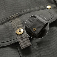 SaneShoppe - Men's Jackets Spring Flannel Lined Shirt Coat Shacket Casual Snap Button Overshirt Western Cowboy Style High Quality Top US Size