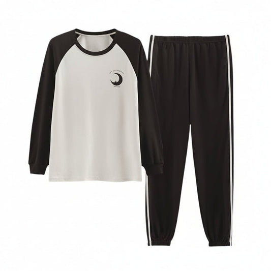 SaneShoppe - Men's Plus Size Cotton Pajama Set for Ultimate Comfort