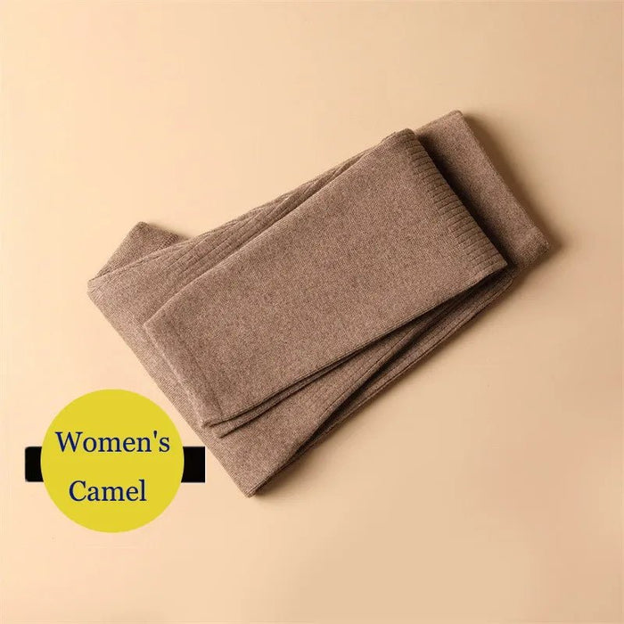 SaneShoppe - Merino Wool Thermal Underwear Men Winter Tights Women Leggings Pants for Mens Warm Long Johns Women Thick Panty