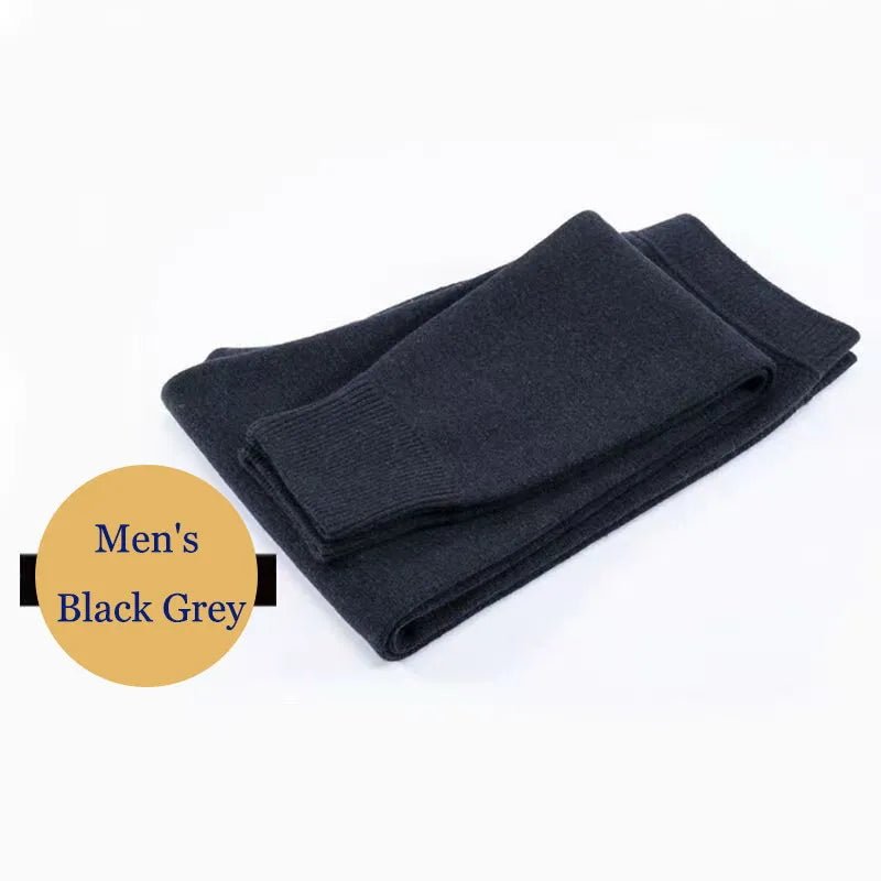 SaneShoppe - Merino Wool Thermal Underwear Men Winter Tights Women Leggings Pants for Mens Warm Long Johns Women Thick Panty